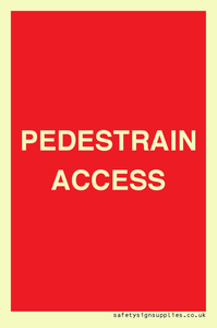 PEDESTRAIN ACCESS